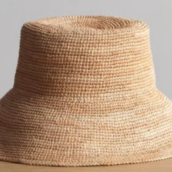 Jenni Kayne Crochet Raffia hat - Picture 4 of 5